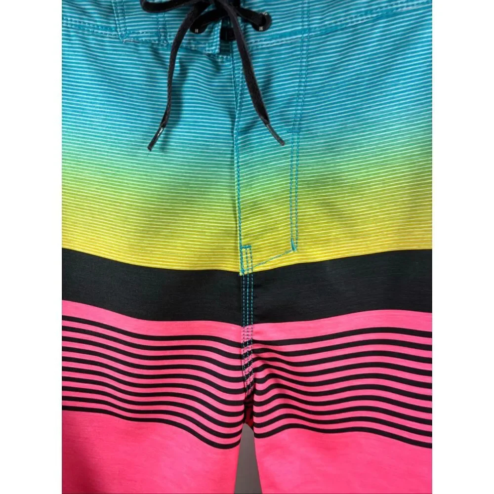 Hurley Swim Trunks in Multicolor Size 32 - Picture 2 of 9